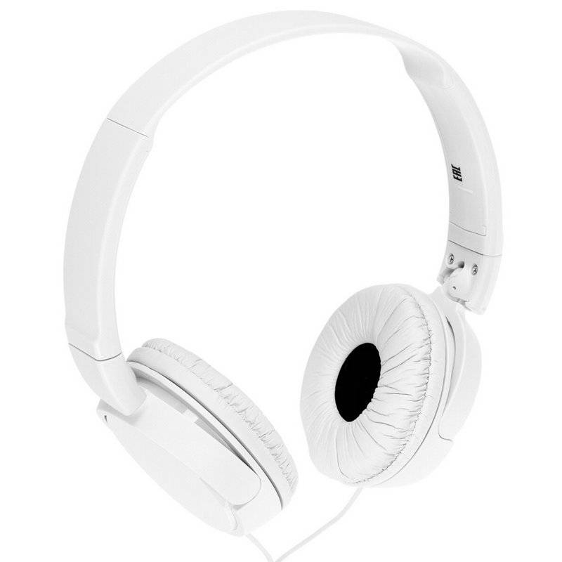 Auriculares Sony MDR-ZX110W , AURICULAR DIADEMA PLEGABLE.DISEÑO LIGERO. ALAMBRIC