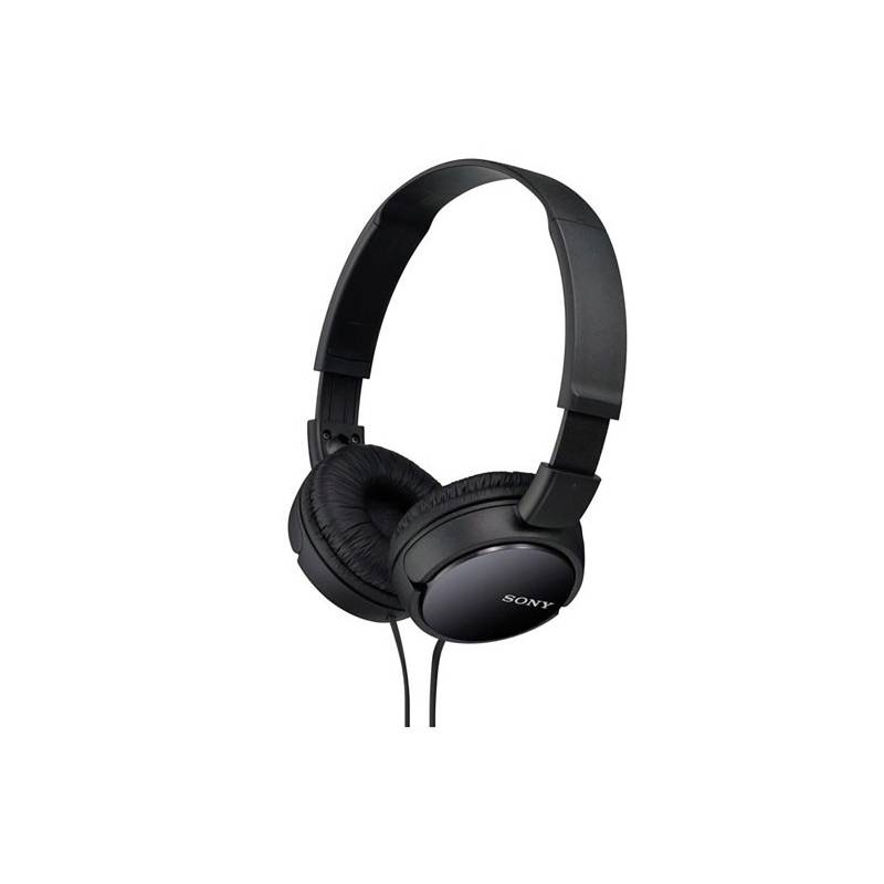 Auriculares Sony MDR-ZX110BK , AURICULAR DIADEMA PLEGABLE.DISEÑO LIGERO. ALAMBRI