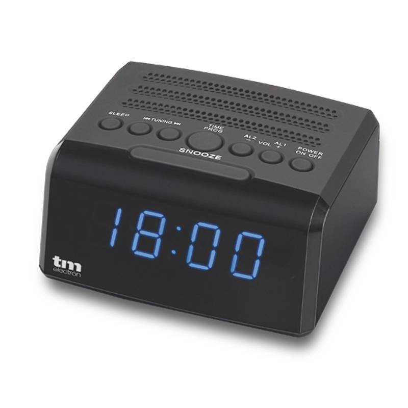 Radio reloj despertador TM Electron TMRAR010