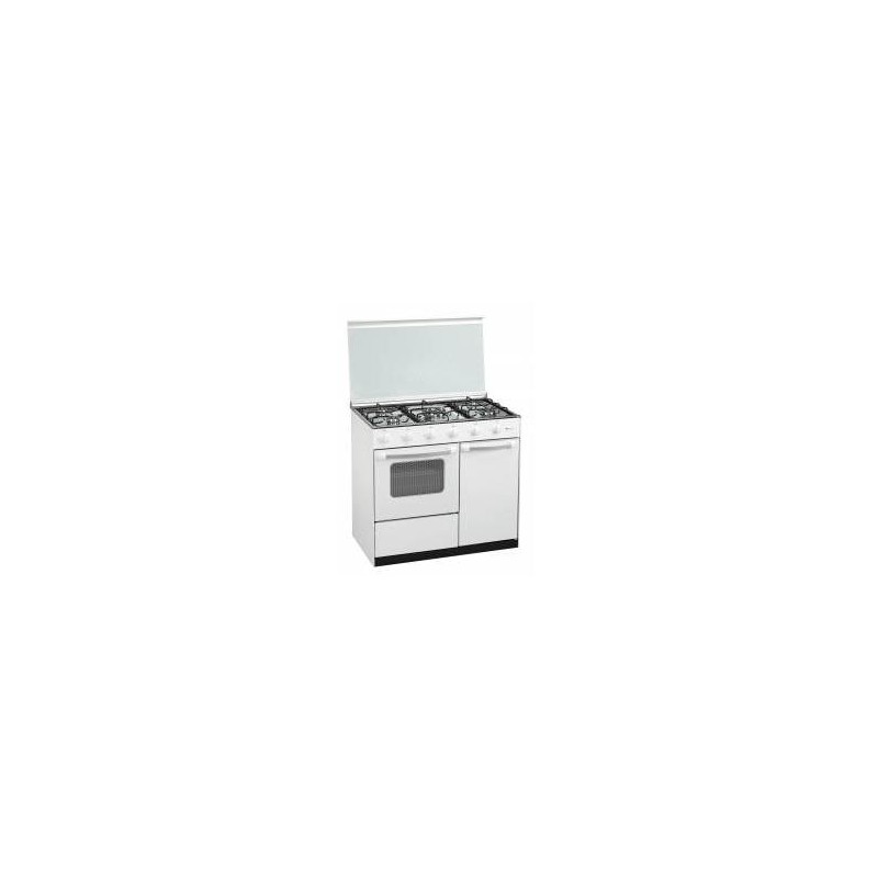 Cocina gas Gralux FQ5103/1 FE BR , 4 fuegos blanco