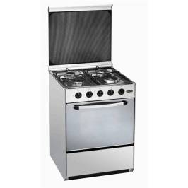 Cocina gas natural Beko CSG42010DWN , 4 fuegos blanco