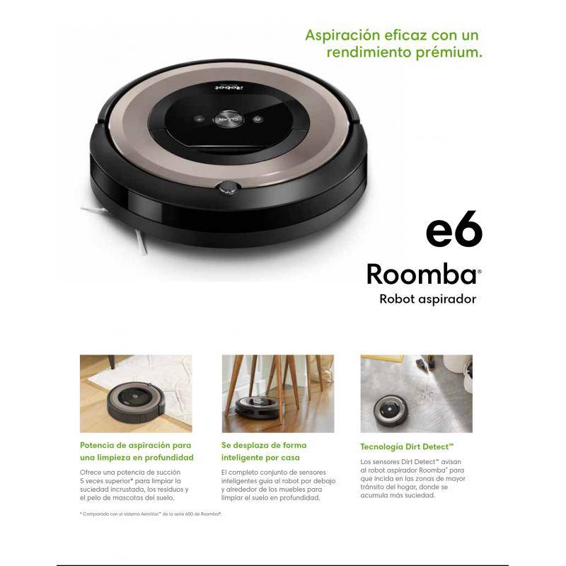 Aspirador iRobot Roomba E6 19840
