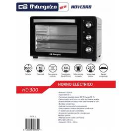 Horno sobremesa Orbegozo HOT386 , 38 Lts. Convección