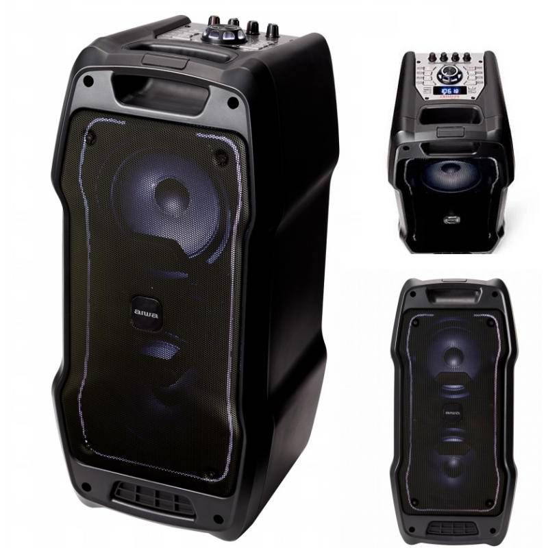 Aiwa KBTUS-400 Altavoz Bluetooth Karaoke 50W RMS