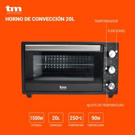 Orbegozo HOT 397 - Horno sobremesa convección, 39 litros de