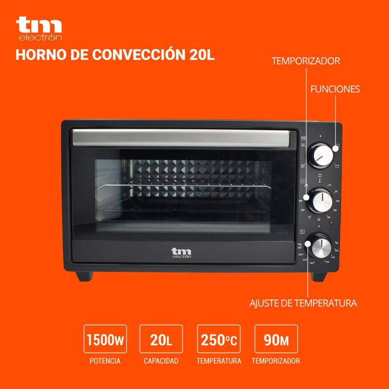 Horno Sobremesa TM Electron HO 020