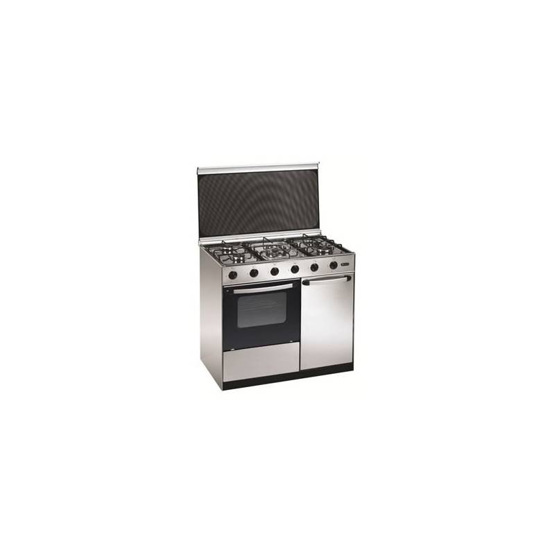 Cocina gas Gralux FQ5201/1 GX , 5 fuegos inox