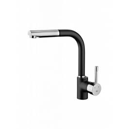 grifo cocina monomando teka caño alto extraible ark 938 n negro