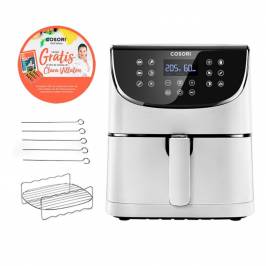 Cosori Freidora Aire Premium Chef Edition 1700W 5.5L Plateado