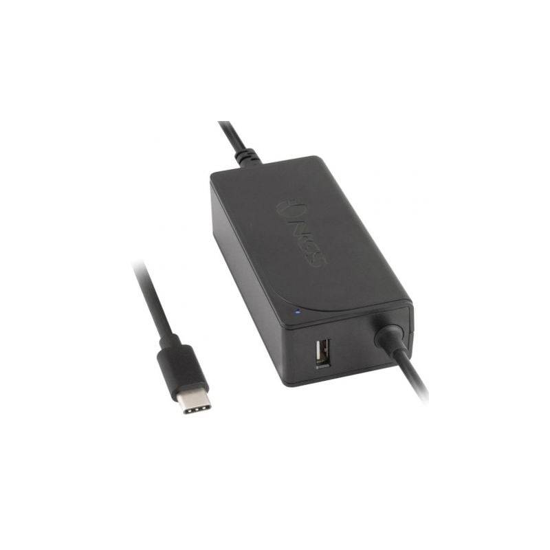 NGS Cargador Universal Automatico para Portatil 65W USB-C - 1x USB