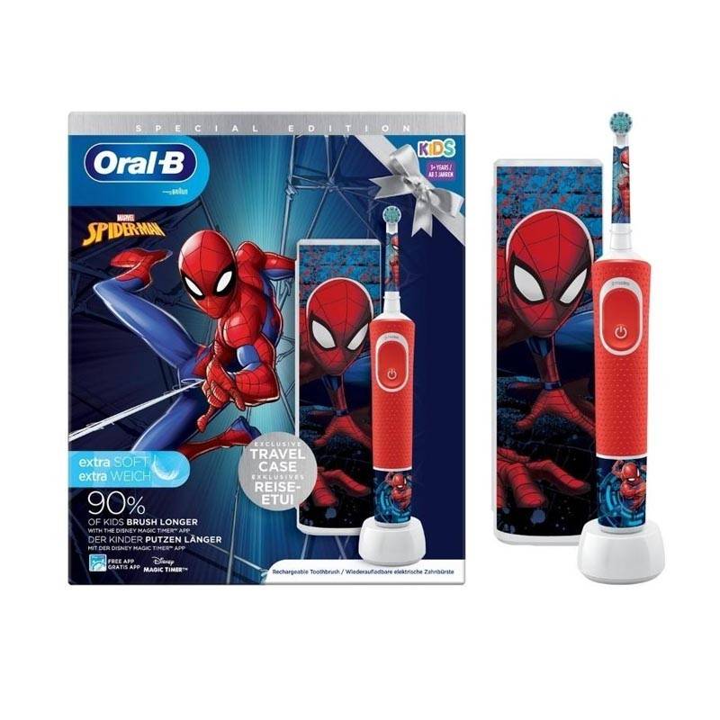 Cepillo de Dientes Eléctrico - Oral-B Vitality Pro Kids + Funda