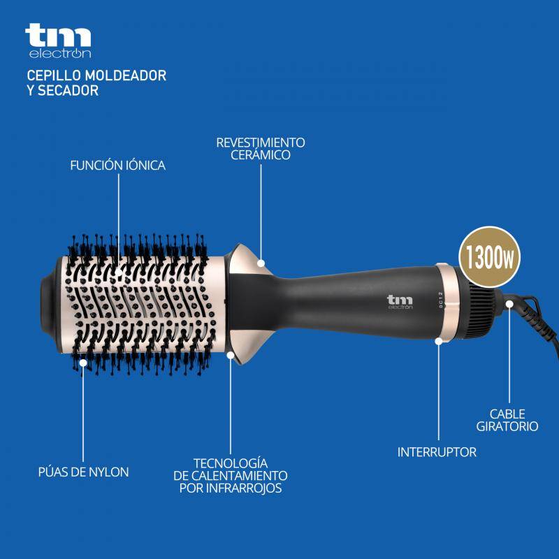 Cepillo moldeador TM Electron TMHD102