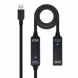 Cable Alargador USB 3.0 Equip A USB 3.0 Macho-Hembra 10M Negro