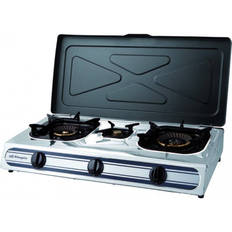 Vitrokitchen 160IB - Hornillo Gas Butano 1 Fuego Tipo Ciclón Inox -  Lacasadelelectrodomestico.com