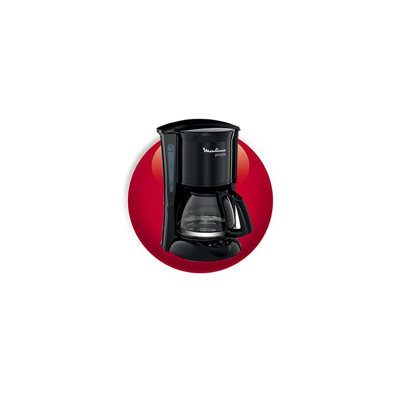 Cafetera goteo Moulinex Principio FG152832 , 6 tazas