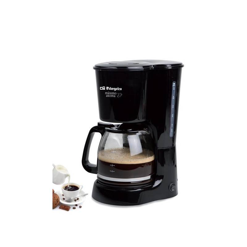 Cafetera goteo Orbegozo CG4014 , 6 tazas negro Cafetera goteo Orbegozo CG4014 , 6 tazas negro