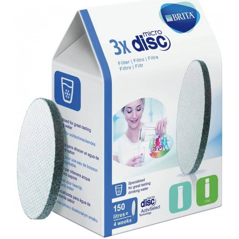 Pack 3 Filtros Brita MicroDisc 1020107