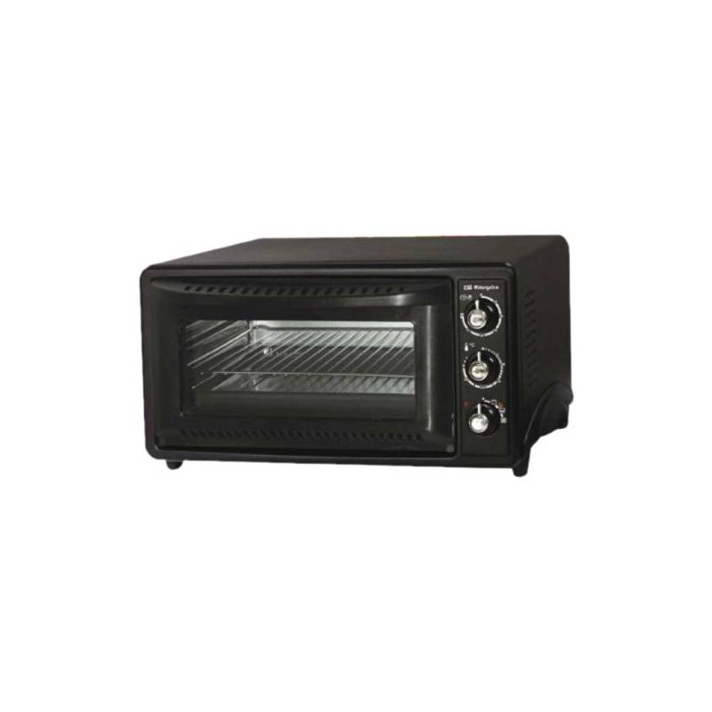 Horno Sobremesa Orbegozo HO-392 , capacidad de 39 litros, negro rústico,  bandeja